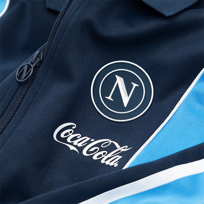 SSC Napoli Dark Blue Euro Anthem Jacket 2025/2026